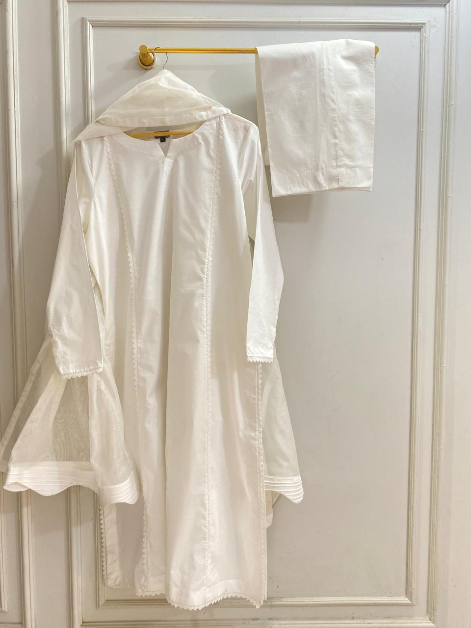 Solid White Co-ord Set