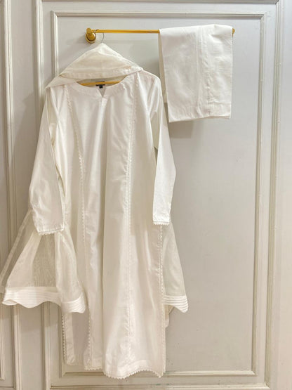 Solid White Co-ord Set
