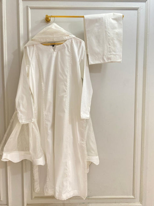 Solid White Co-ord Set