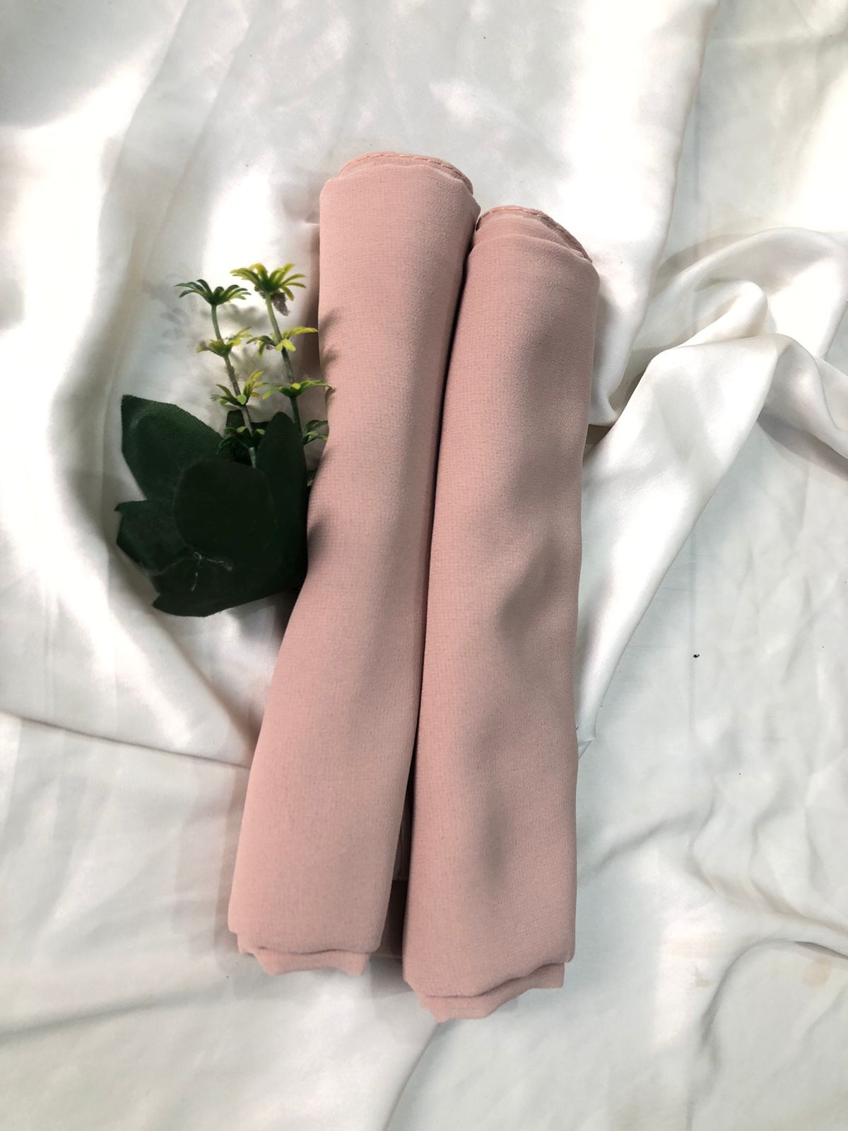 Chiffon Scarf Pale Chestnut